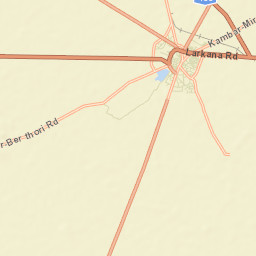 Kambar Street Map