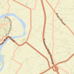 Vrindavan Street Map