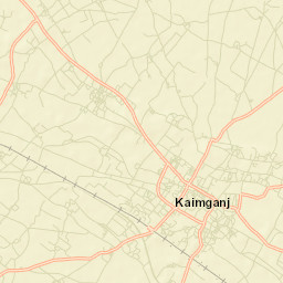 Kaimganj Street Map