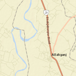 Allahganj Street Map
