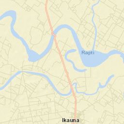 Ikauna Street Map