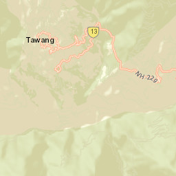Tawang Street Map