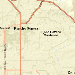 Esperanza Street Map