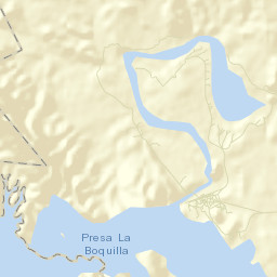 Boquilla de Babisas (La Boquilla de Conchos) Street Map