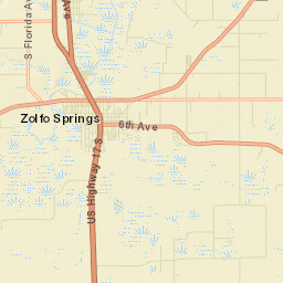Zolfo Springs Florida Street Map