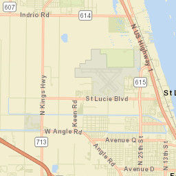 Sunland Gardens Florida Street Map