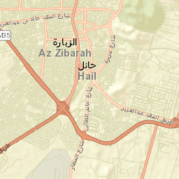 Ha'il  Street Map