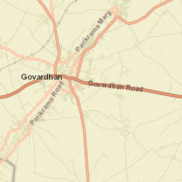 Govardhan Street Map