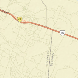 Shrawasti Street Map