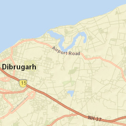 Dibrugarh Street Map