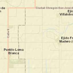 Campo Sesenta Street Map