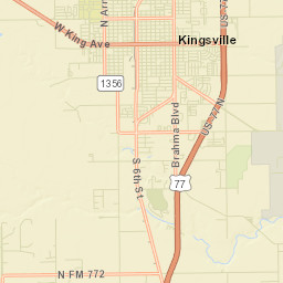 Kingsville Street Map