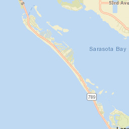 Whitney Beach Florida Street Map