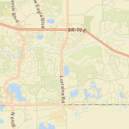 Lorraine Florida Street Map