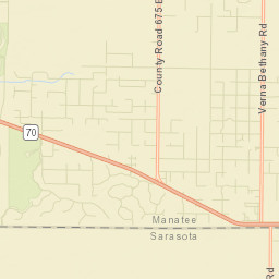 Waterbury Florida Street Map