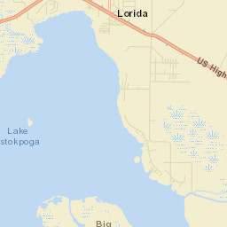 Lorida Florida Street Map