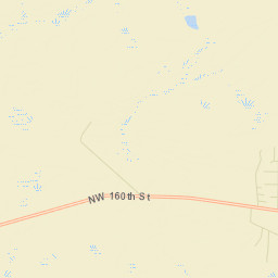 Okeechobee County Street Map