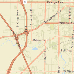 Glidden Park Florida Street Map