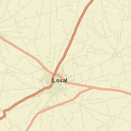 Losal Street Map