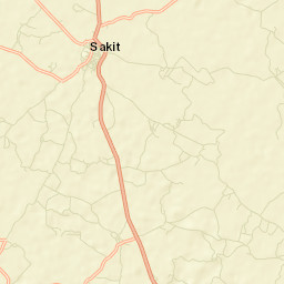 Sakit Street Map