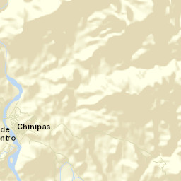 Chínipas Street Map