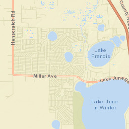 Hen Scratch Florida Street Map