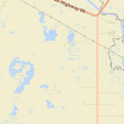 Fort Basinger Florida Street Map