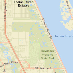 Walton Florida Street Map