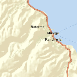 Santa Rosalía Street Map