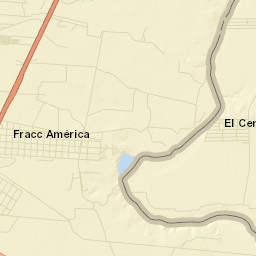 El Cenizo Street Map