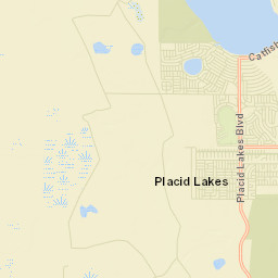 Placid Lakes Florida Street Map
