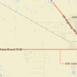 Mildred Florida Street Map