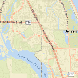 Palm Lake Park Florida Street Map