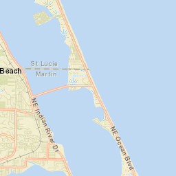 Waveland Florida Street Map