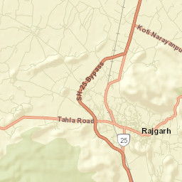 Rajgarh Street Map
