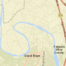 Dayal Bagh Street Map
