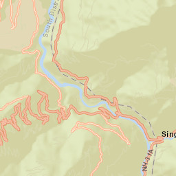 Singtam Street Map