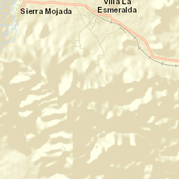 Sierra Mojada Street Map