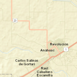 Anáhuac Street Map