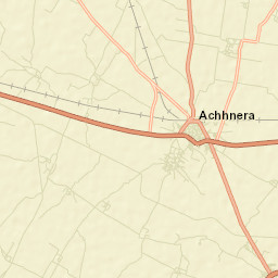 Achhnera Street Map