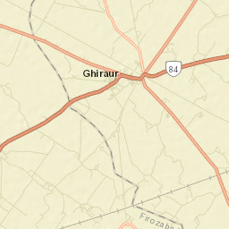 Ghiror Street Map