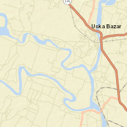 Uska Street Map