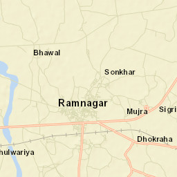 Ramnagar Street Map