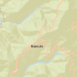 Namchi Street Map