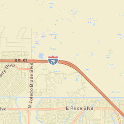 Sidell Florida Street Map