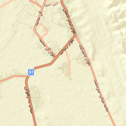 Minab Street Map