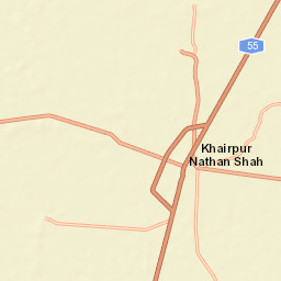 Khairpur Nathan Shah Street Map
