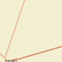 Kandiaro Street Map