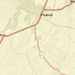 Phalodi Street Map