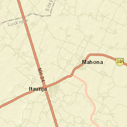 Itaunja Street Map